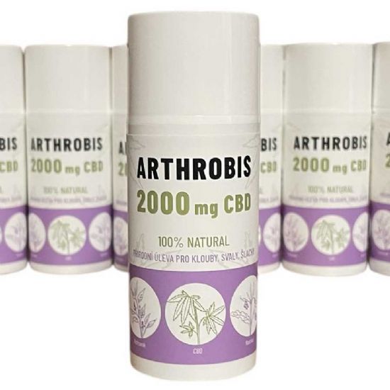 ARTHROBIS krém 2000mg CBD