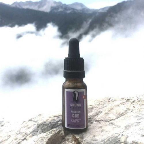 CBD kapky 10% - 70% MCT kokosový olej + 30% destilátů