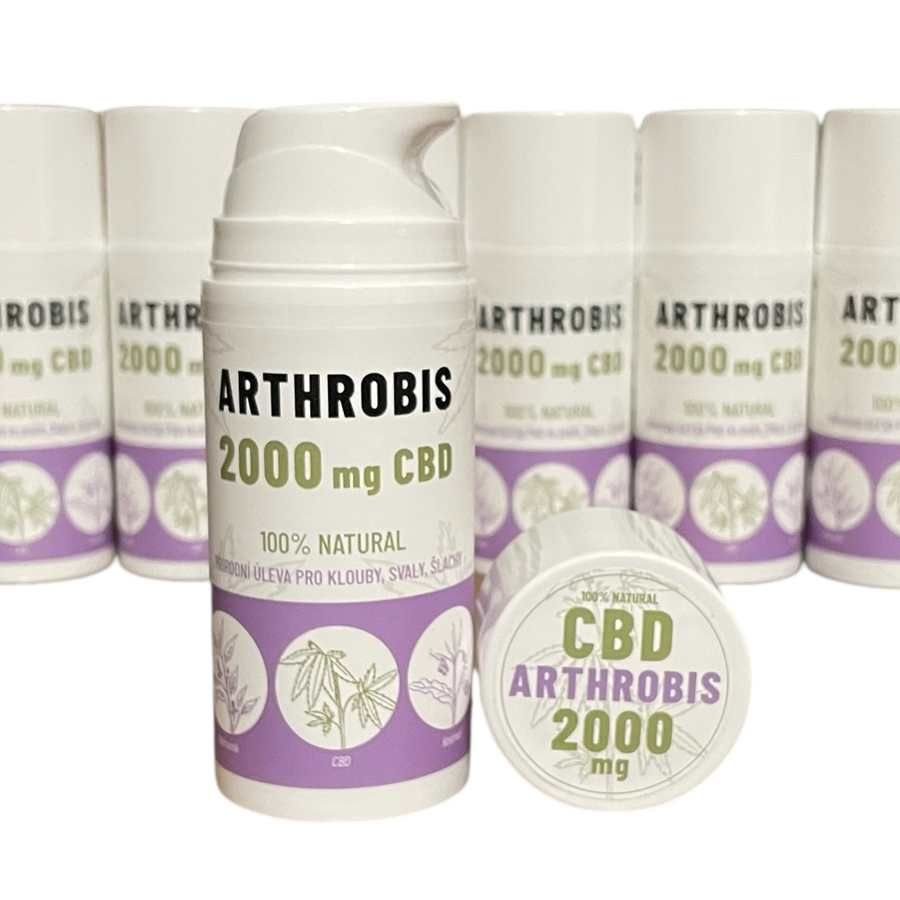 ARTHROBIS krém 2000mg CBD