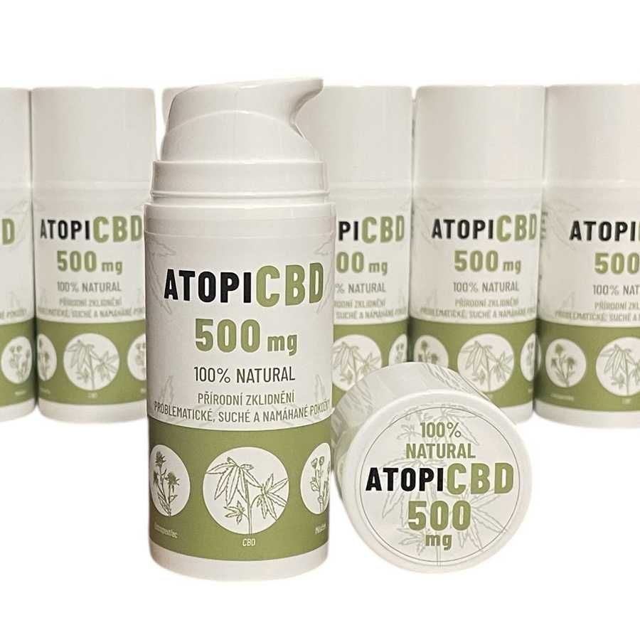 AtopiCBD krém 500mg CBD