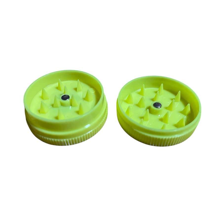 Kovová fajfka Best Buds Pipsy s mini drtičkou – žlutá