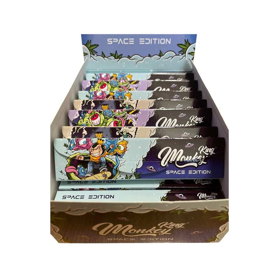 Monkey King Rolling Papers s filtry – edice Space!