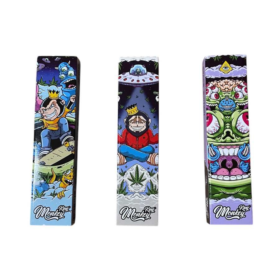 Monkey King Rolling Papers s filtry – edice Space!